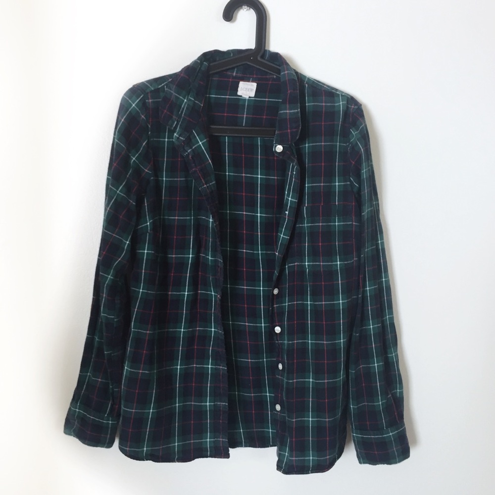 J. Crew The Perfect Shirt in Plaid